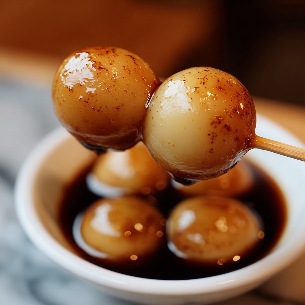 Mitarashi Dango Recipe - Recipe Image