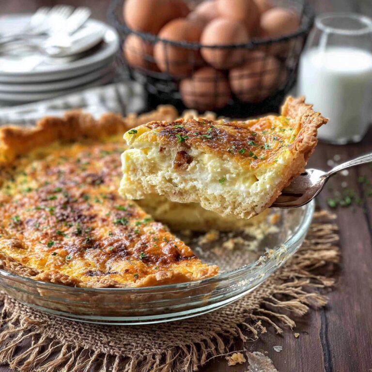 Hash Brown Crust Quiche Lorraine Recipe