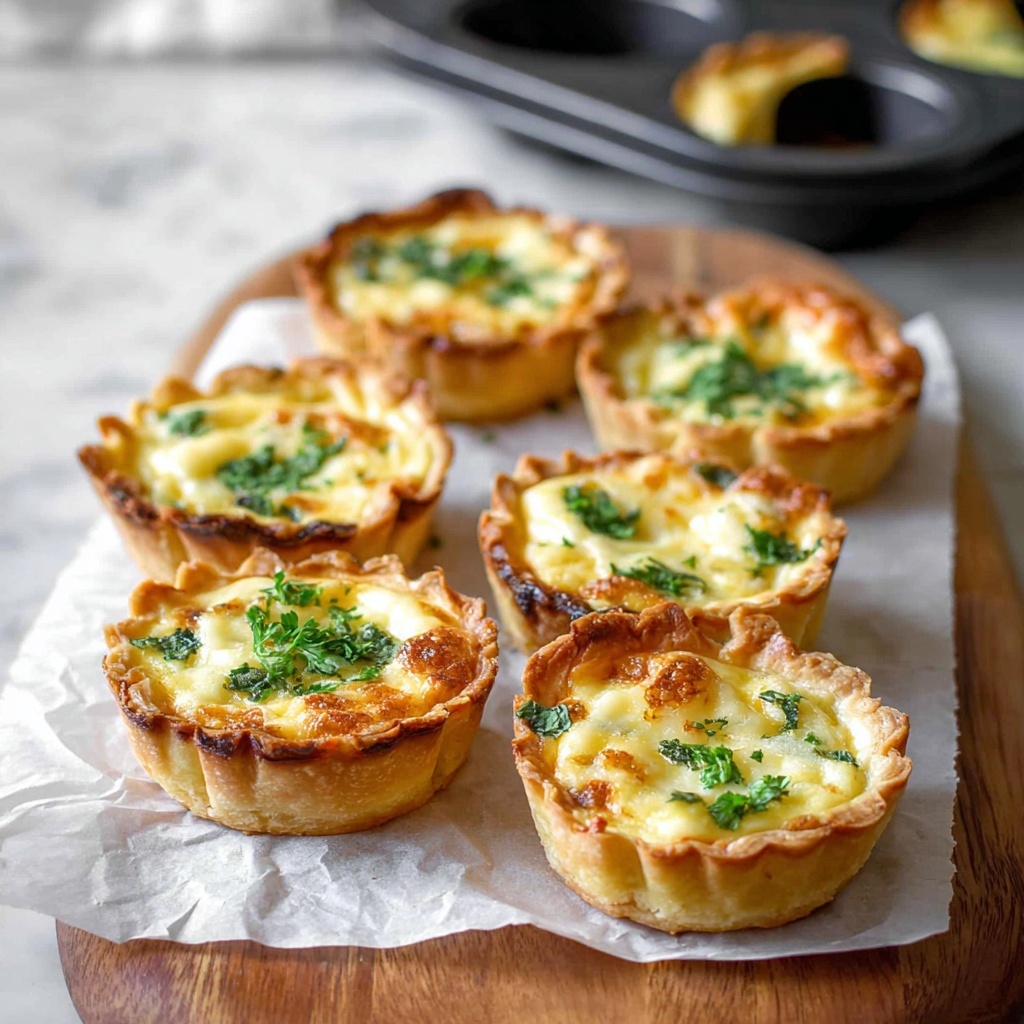 Quiche Toast Cups Recipe - Recipe Image