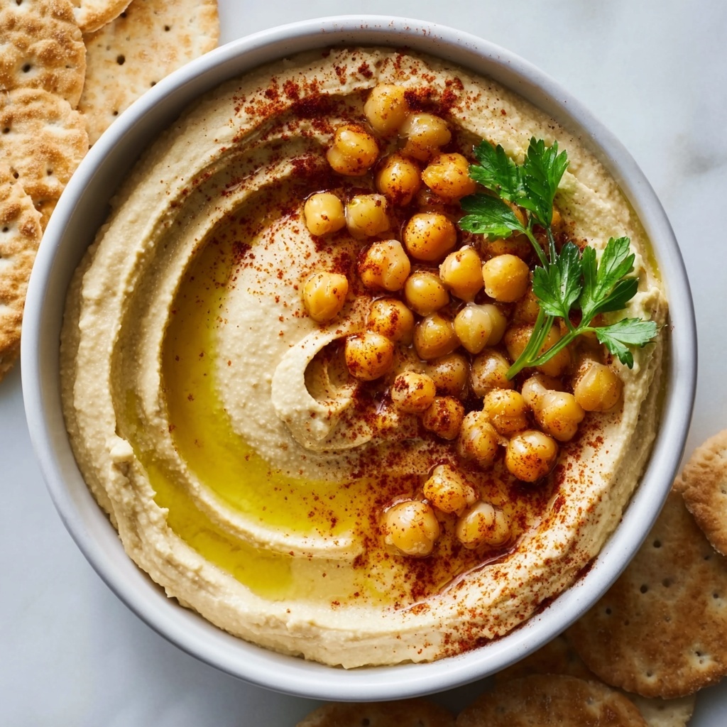 Homemade Hummus Recipe - Recipe Image