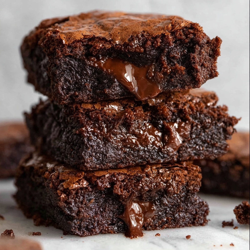 Easy Chocolate Brownies Recipe - Recipe Image