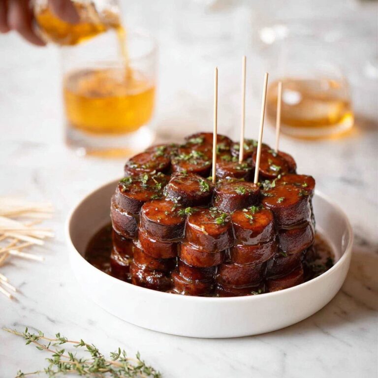 Chorizo Bites in Sweet & Spicy Sauce Recipe