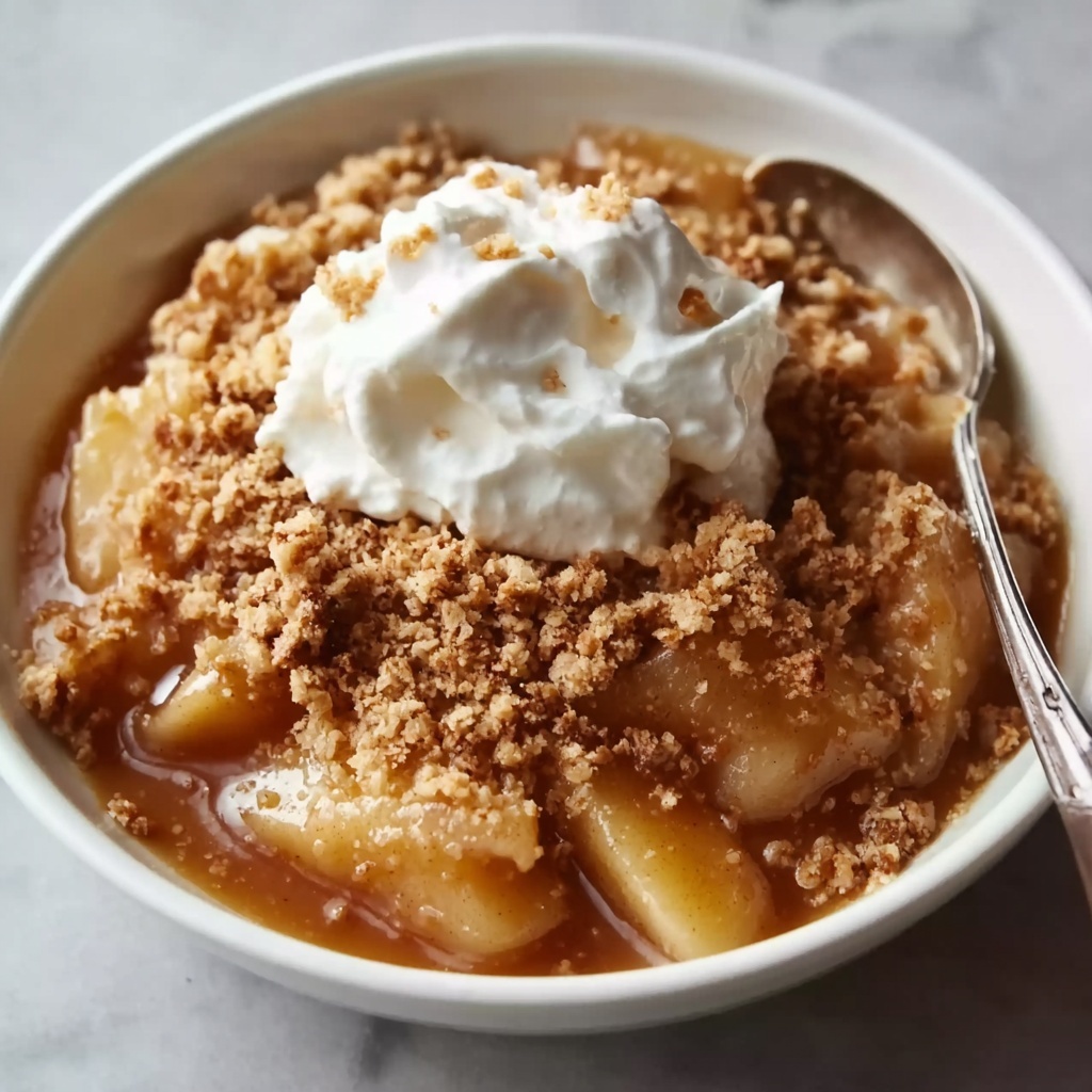 Delicious homemade Apple Crisp with Oats and Cinnamon Recipe - Recipe Image