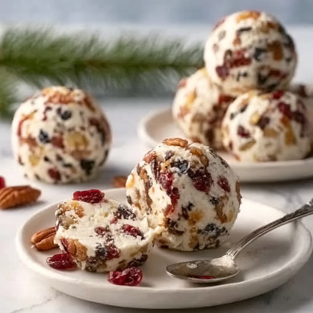 Cranberry Pecan Goat Cheese Balls Recipe - Recipe Image