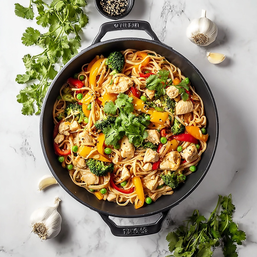 Homemade Chicken Lo Mein Recipe - Recipe Image