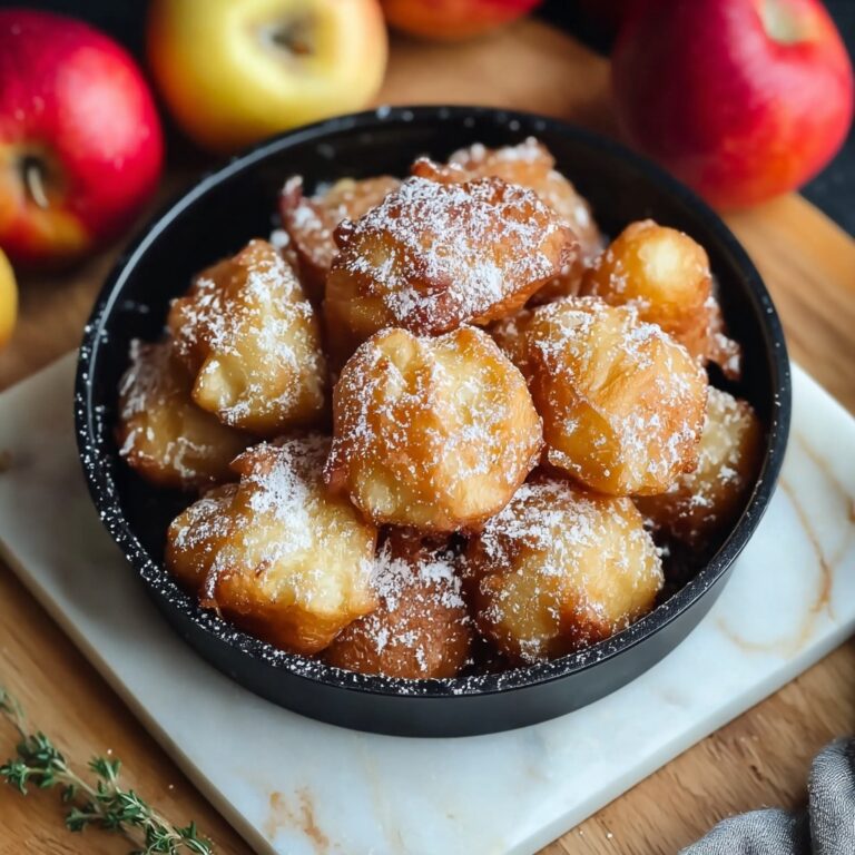 Air Fryer Apple Fritters Recipe