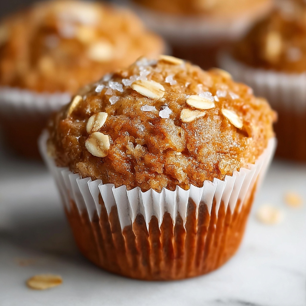 Breakfast Oatmeal Cupcakes Recipe - Recipe Image