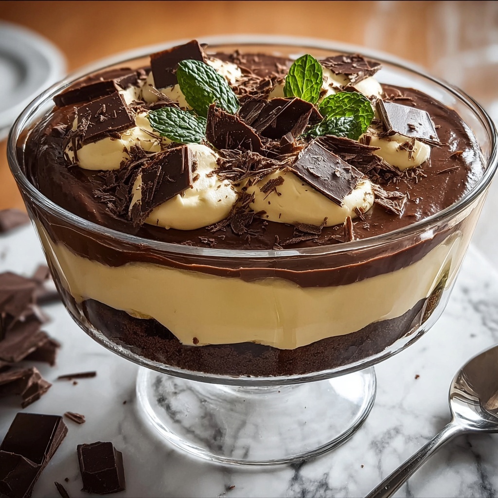 Baileys Chocolate Cheesecake Trifle Recipe - Recipe Image