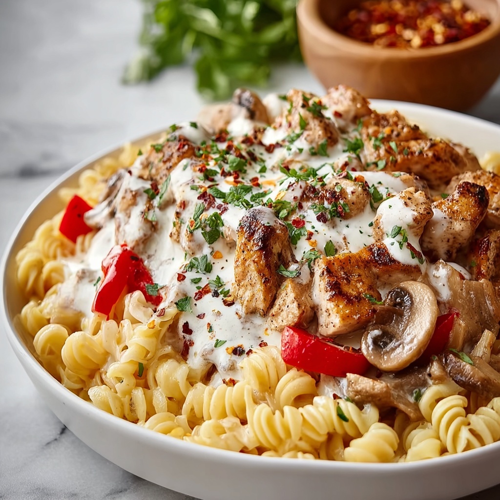 Chicken Pasta Casserole Recipe - Recipe Image