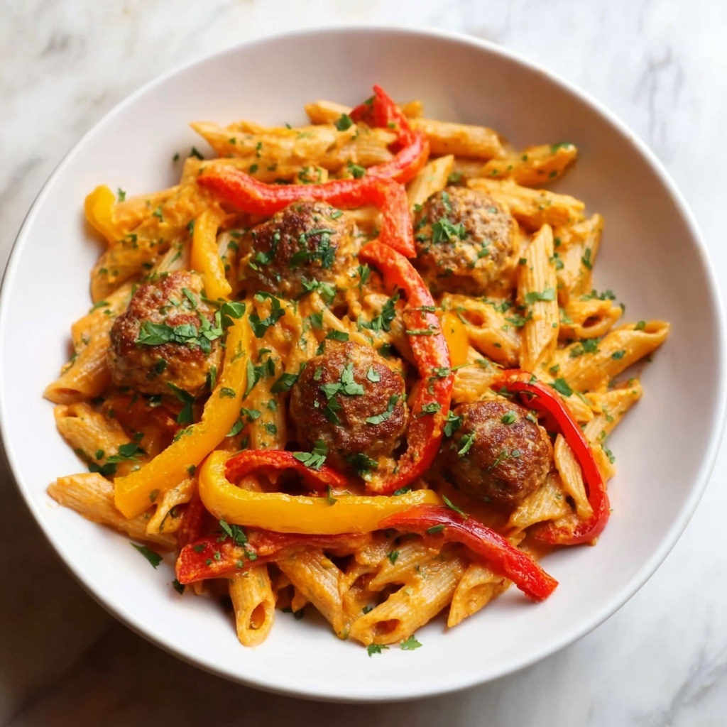Creamy Cajun Sausage Pasta Recipe - Recipe Image