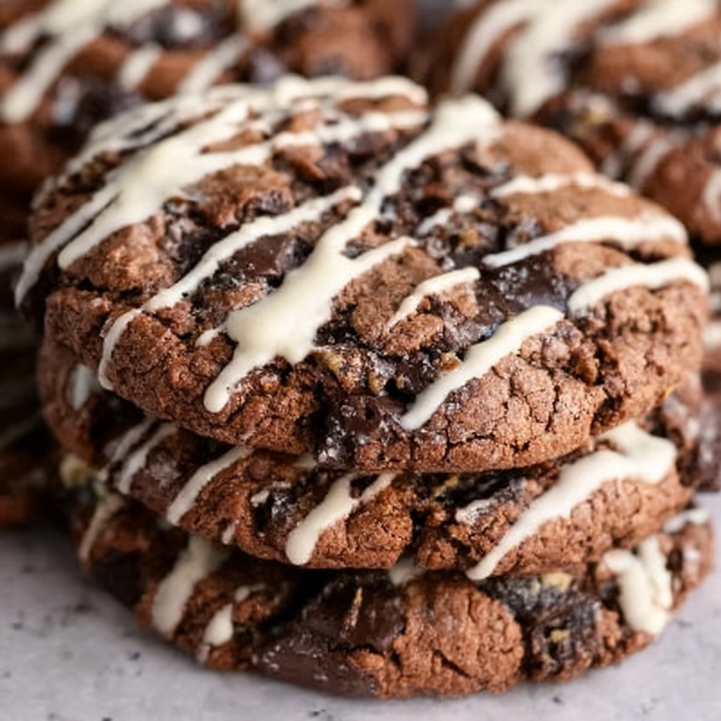 Hazelnut Chocolate Espresso Cookies Recipe - Recipe Image