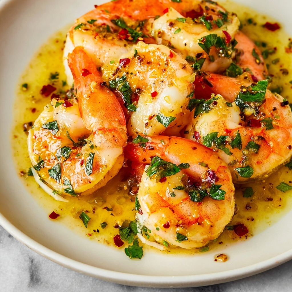 Shrimp Scampi with Lemon, Garlic, and Sherry Wine Recipe - Recipe Image
