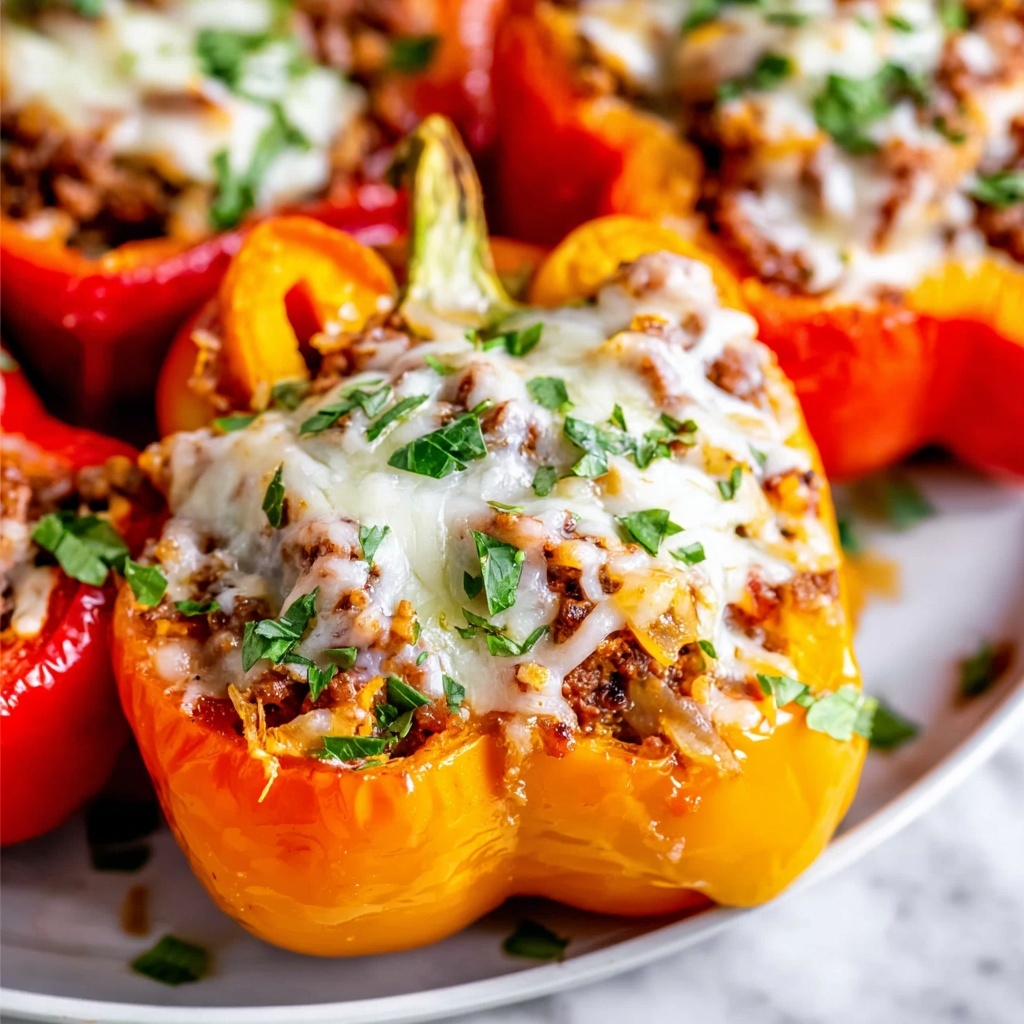 Classic Stuffed Bell Peppers Recipe - Recipe Image
