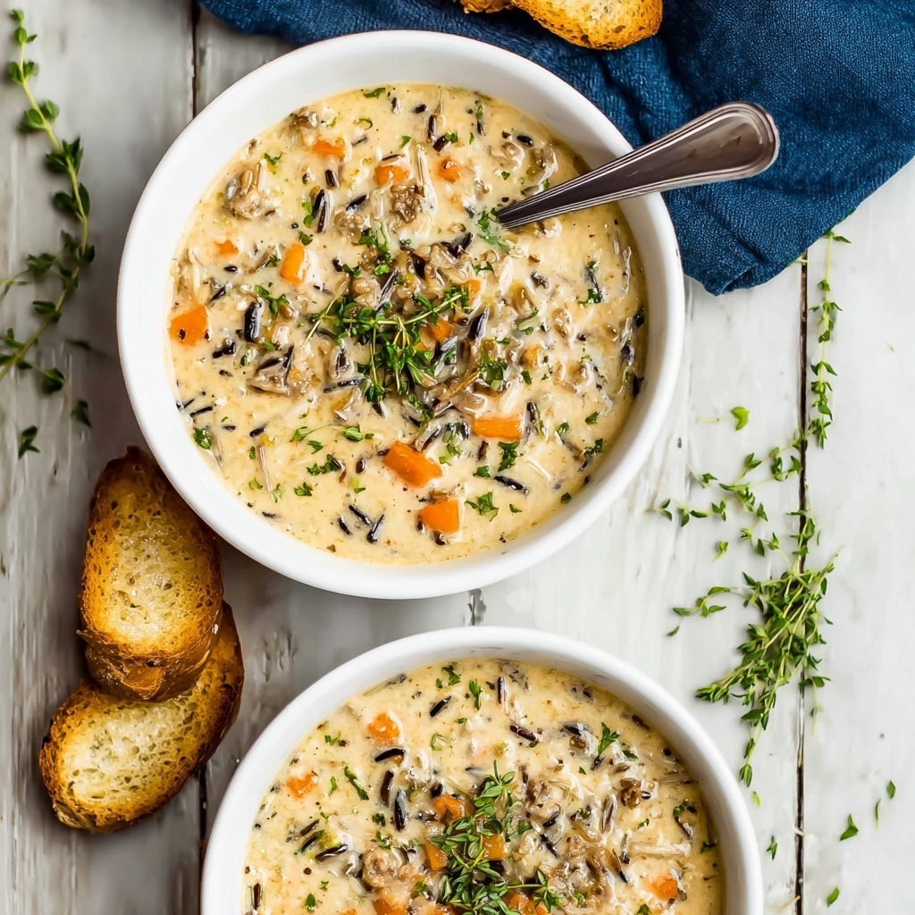 Turkey Wild Rice Soup Recipe - Recipe Image