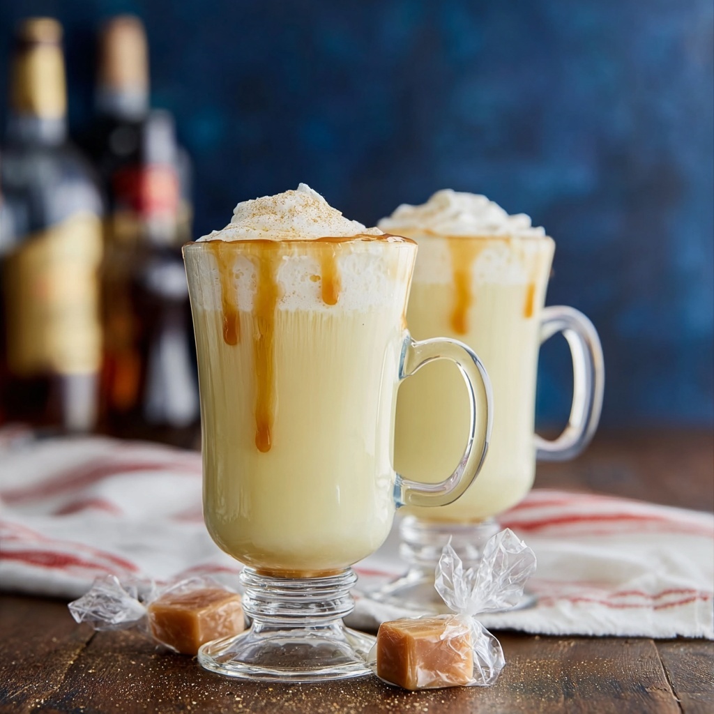 Salted Caramel Eggnog Recipe - Recipe Image