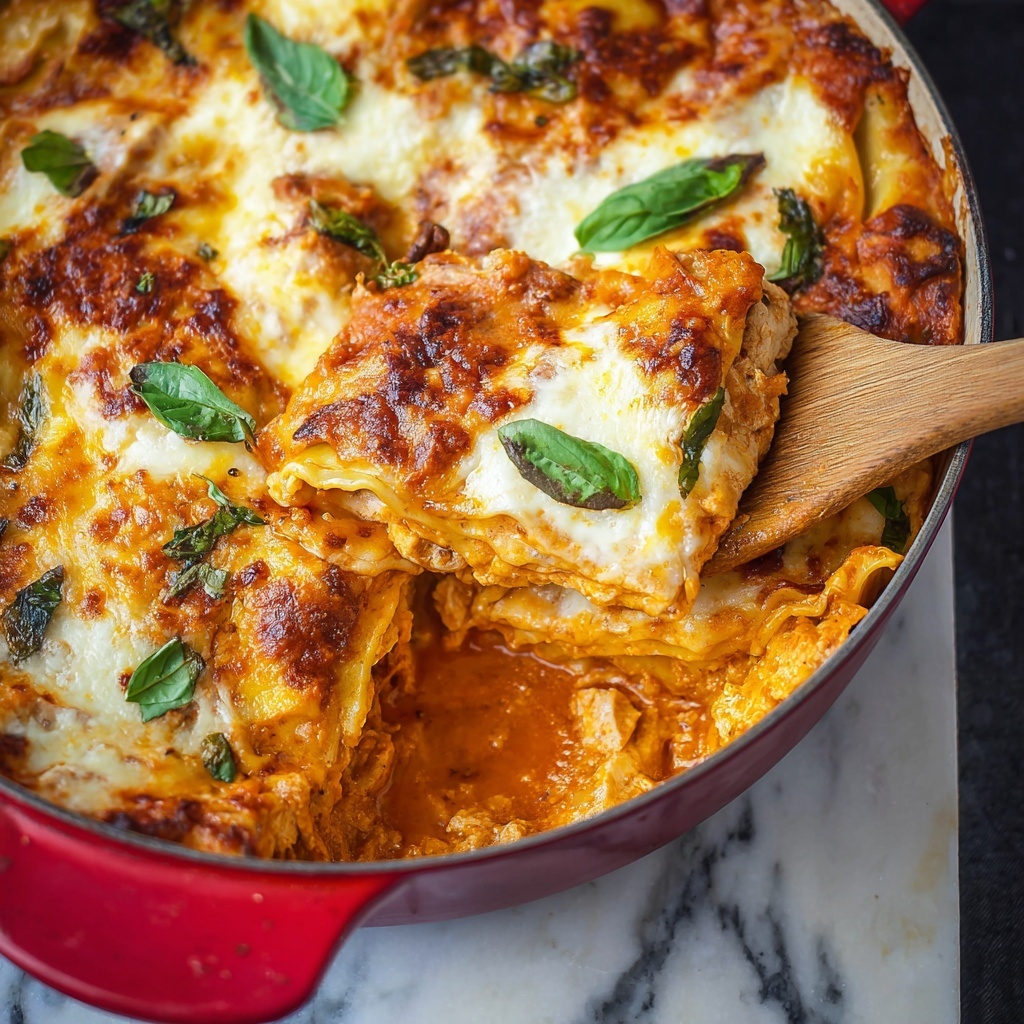 Dutch Oven Lasagna Recipe - Recipe Image