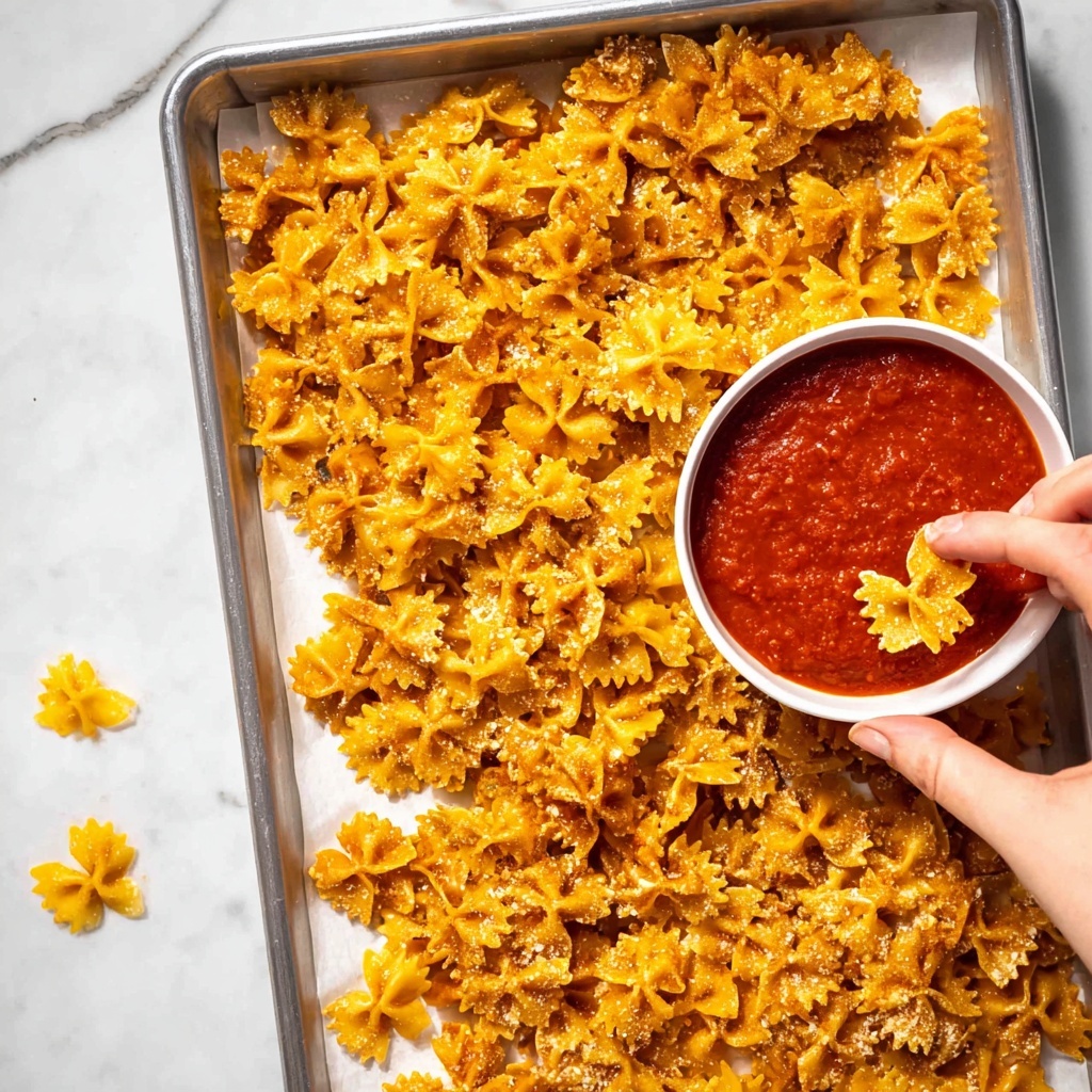 Garlic Parmesan Pasta Chips Recipe - Recipe Image