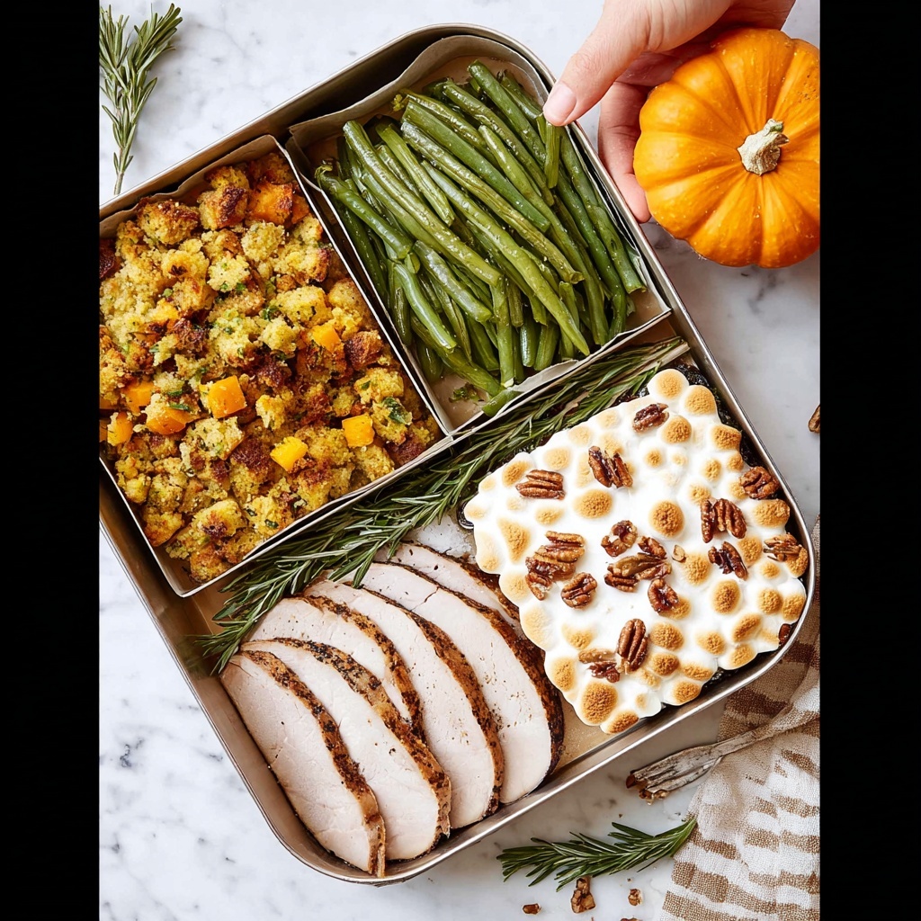 Sheet Pan Thanksgiving Dinner with Turkey Breast Recipe - Recipe Image