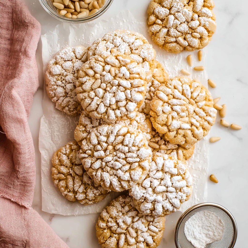 Pignoli Cookies (Pine Nut Cookies) Recipe - Recipe Image