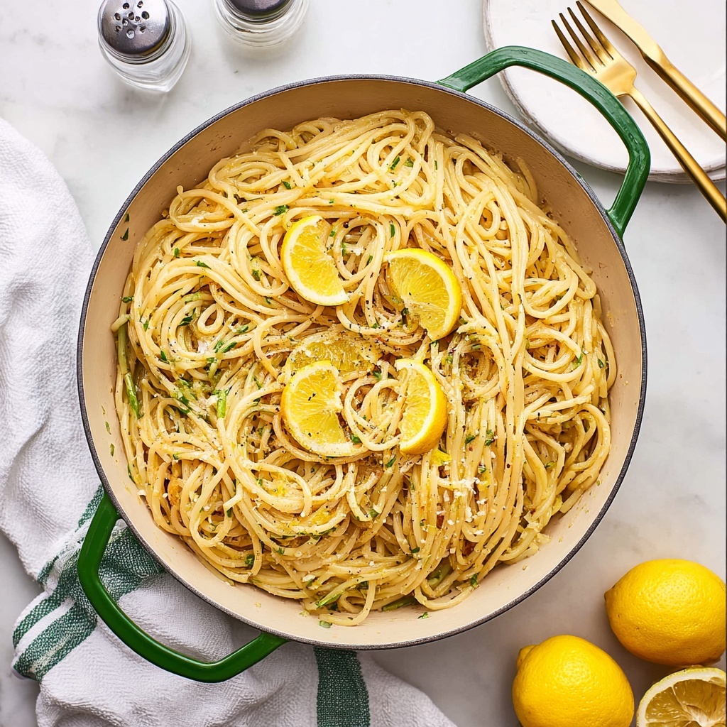 Lemon Pasta Recipe - Recipe Image