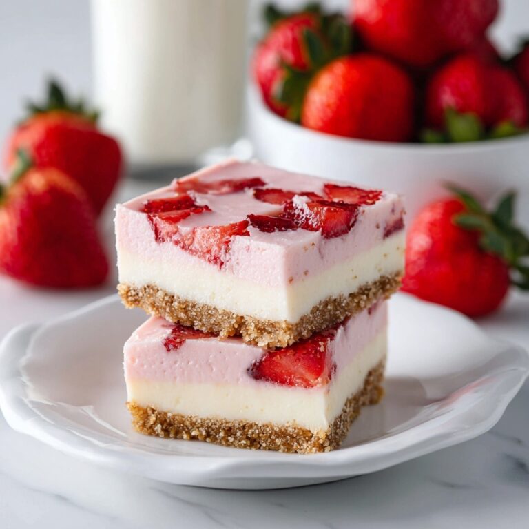 Strawberry Cheesecake Bars Recipe