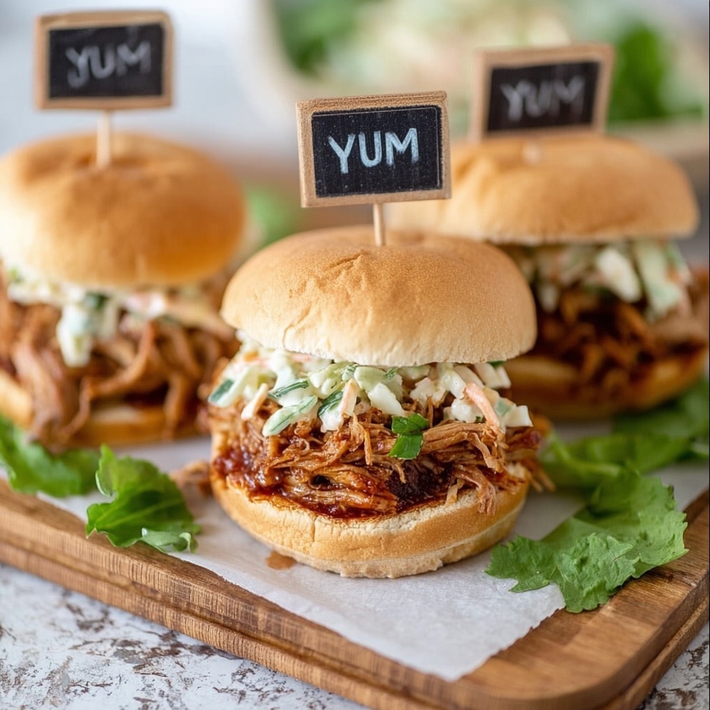 Slow Cooker BBQ Pork Sandwiches Recipe - Recipe Image