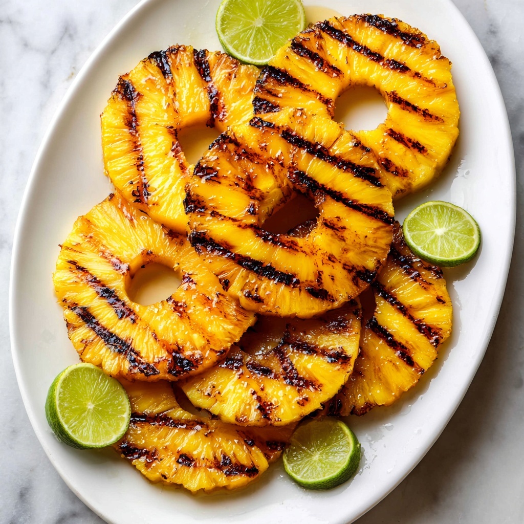 Grilled Pineapple with Lime, Cinnamon, and Chili Glaze Recipe - Recipe Image