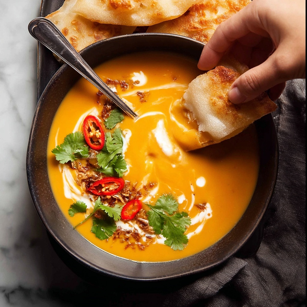 Thai Coconut Pumpkin Soup Recipe - Recipe Image