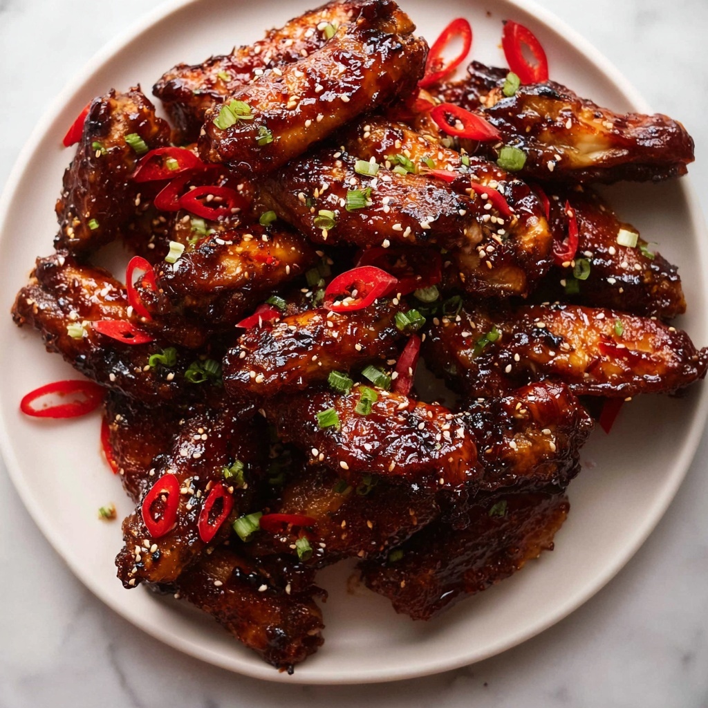 Sticky Chinese Chicken Wings Recipe - Recipe Image