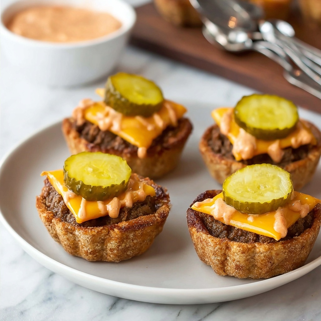 Big Mac Cheeseburger Cups Recipe - Recipe Image