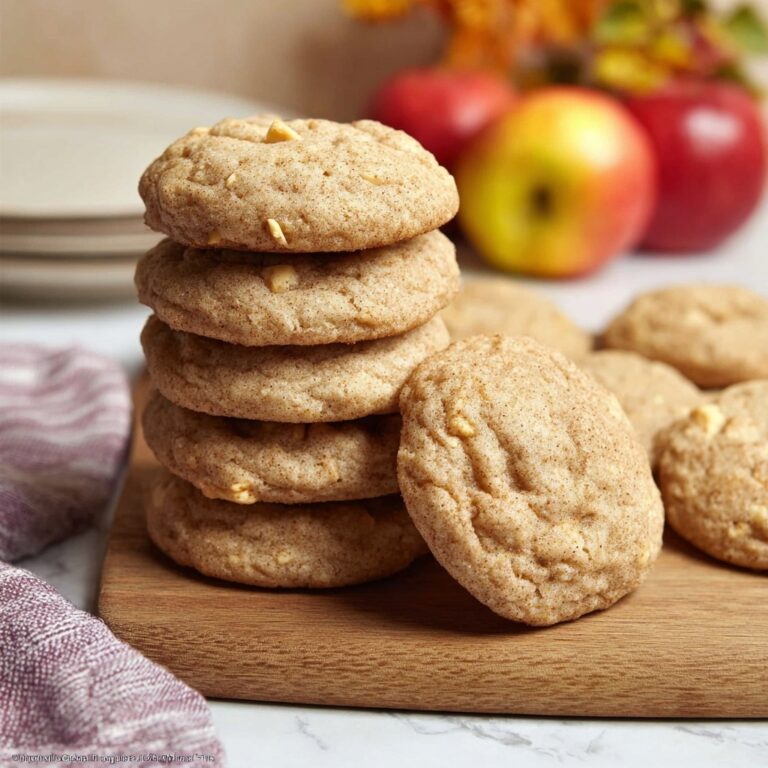 Apple Snickerdoodle Cookies Recipe