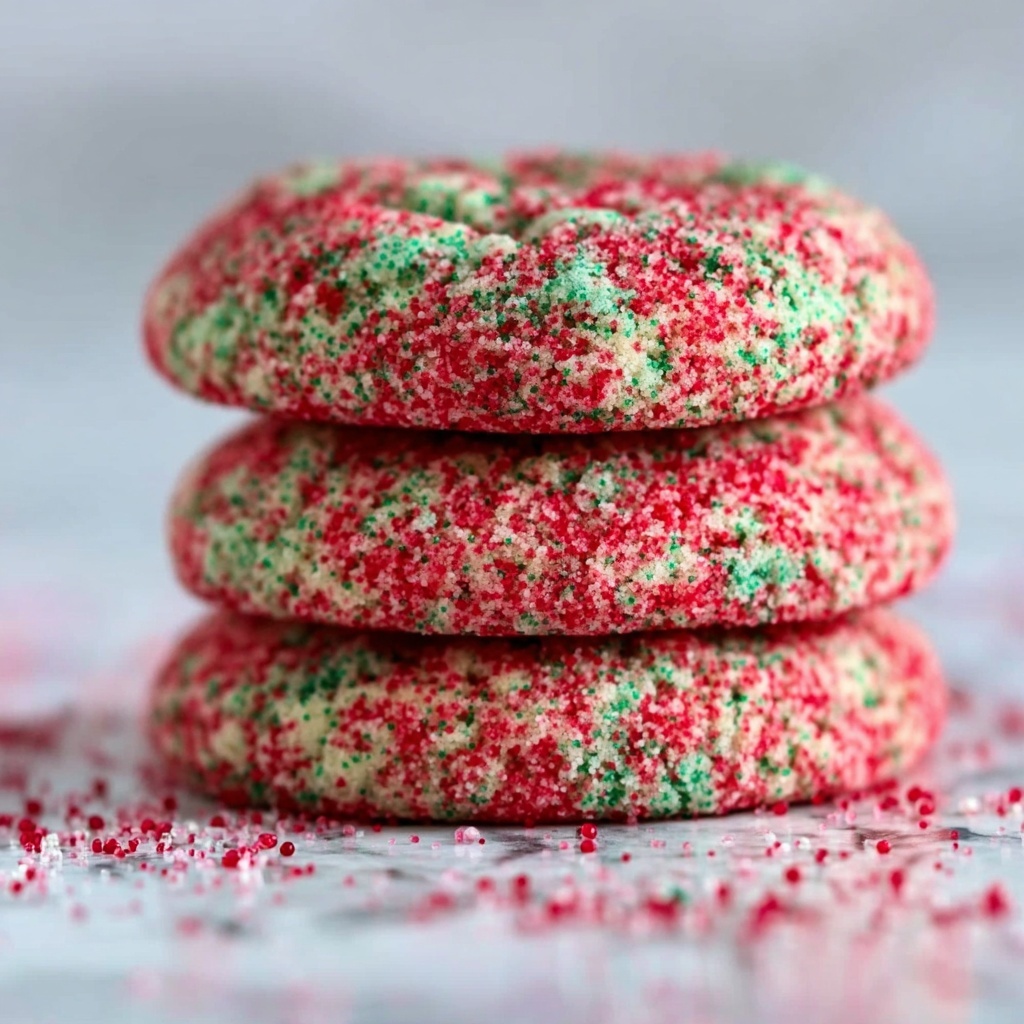 Soft Christmas Sprinkle Cookies Recipe - Recipe Image