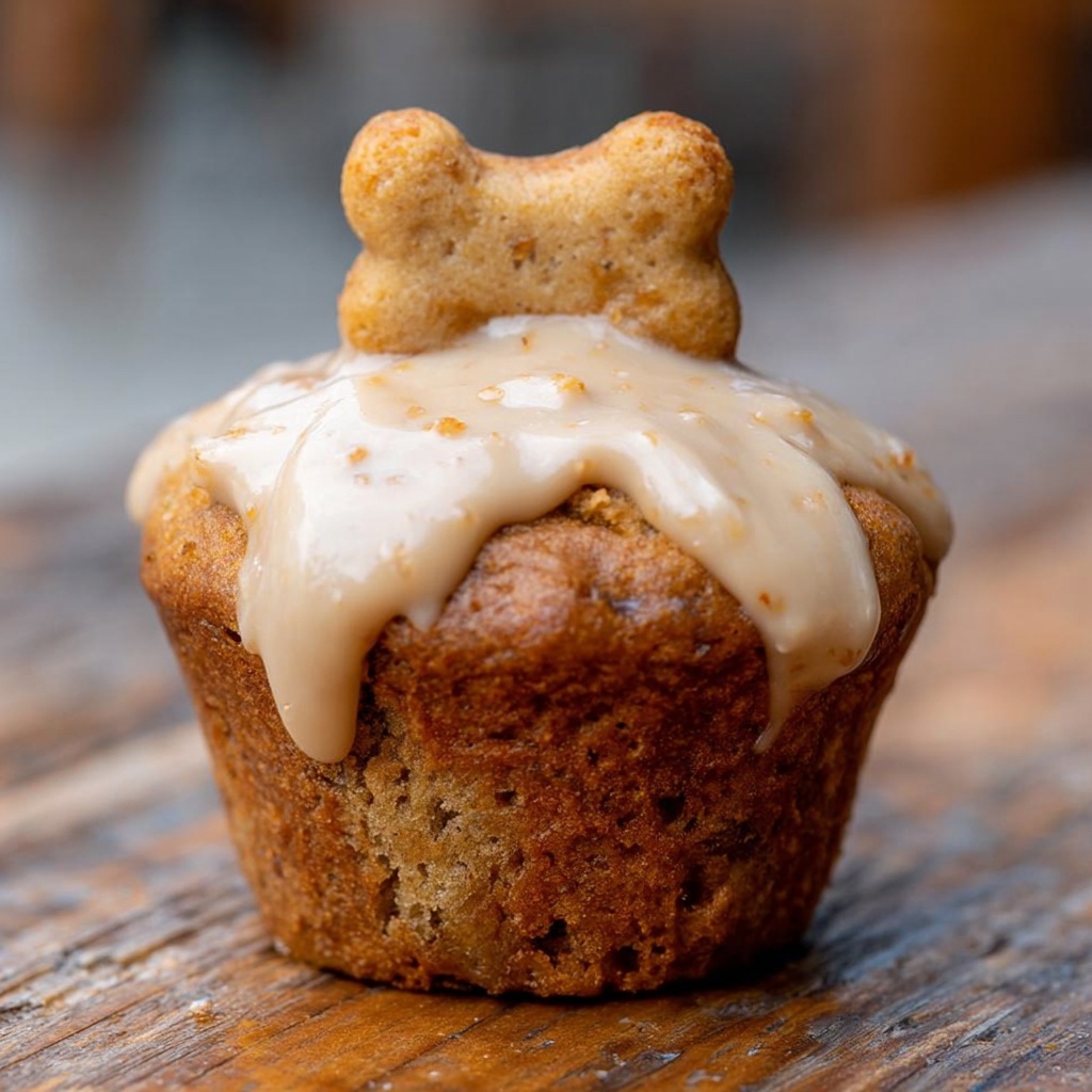 Dog Cupcakes - Peanut Butter 