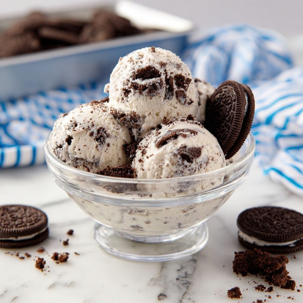 Cookies and Cream Ice Cream Recipe - Recipe Image