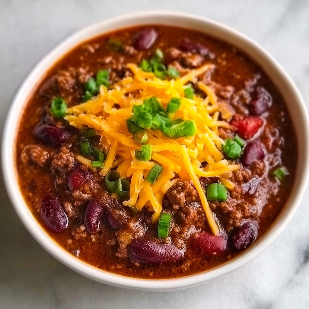 The Best Ground Beef Chili Recipe - Recipe Image