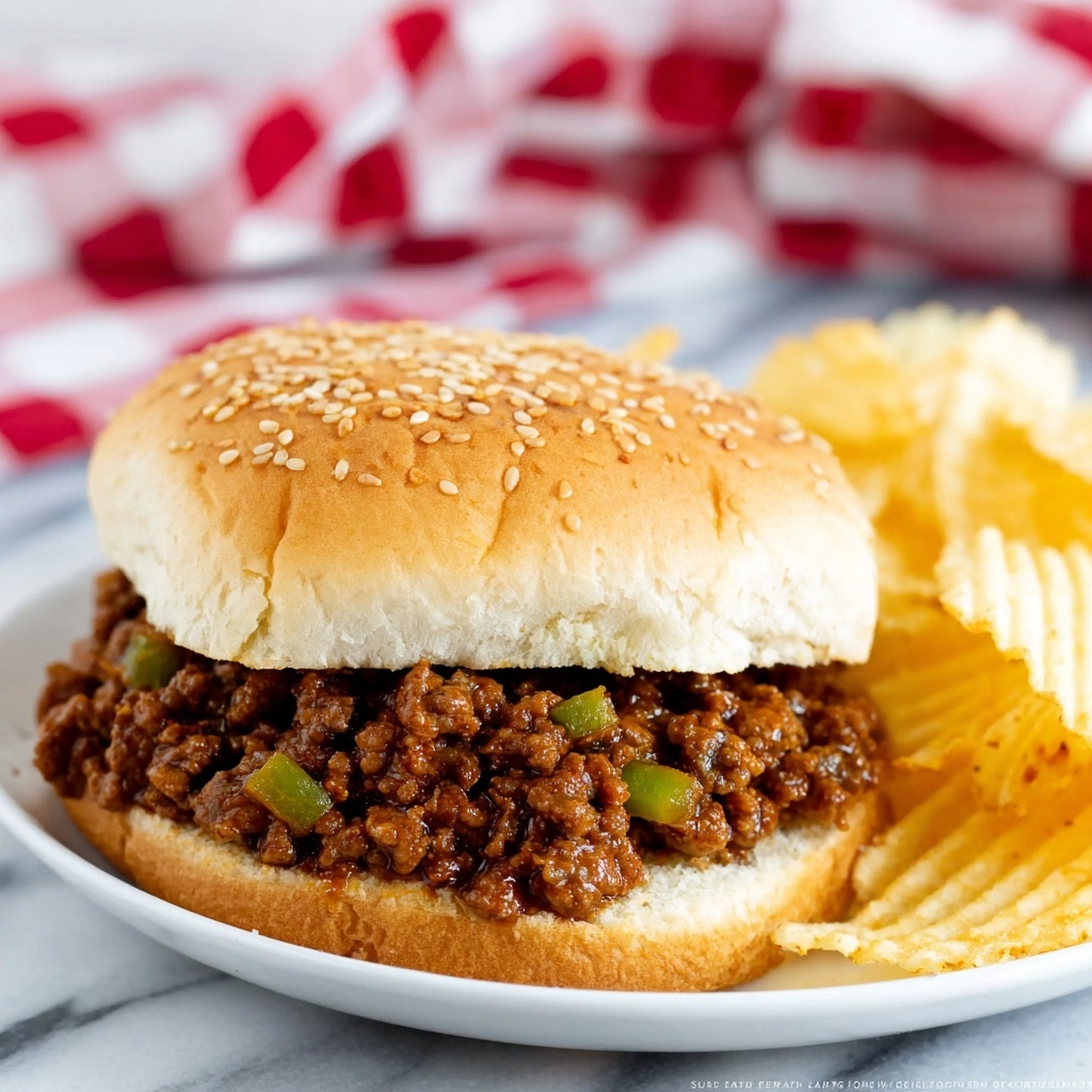 Philly Cheesesteak Sloppy Joes Recipe - Recipe Image