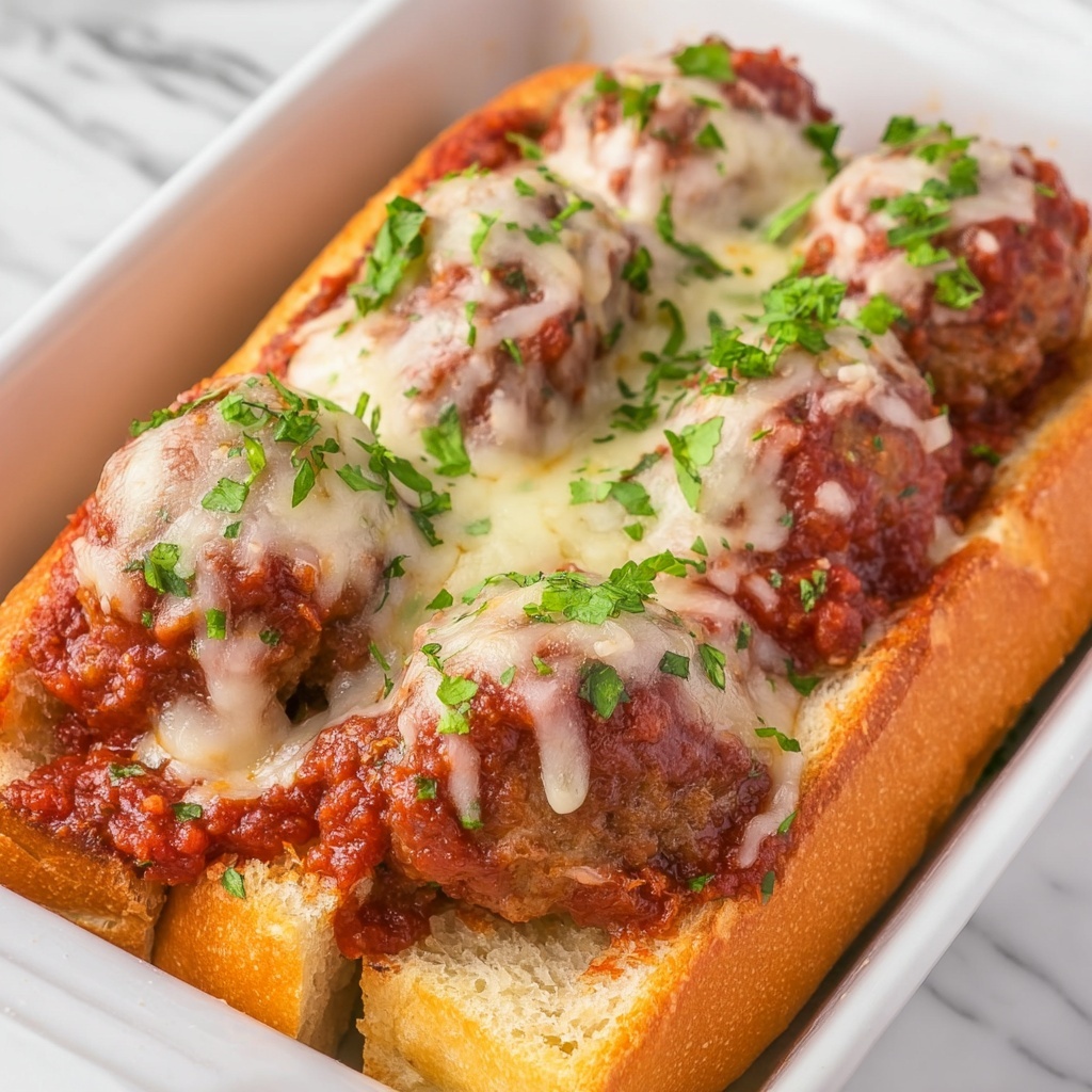 Meatball Sub Sandwiches Recipe - Recipe Image