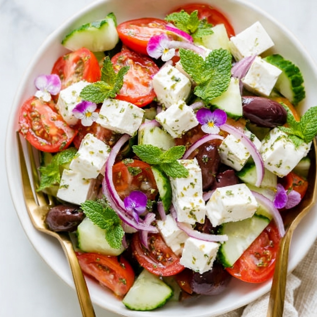 Classic Greek Salad Recipe - Recipe Image
