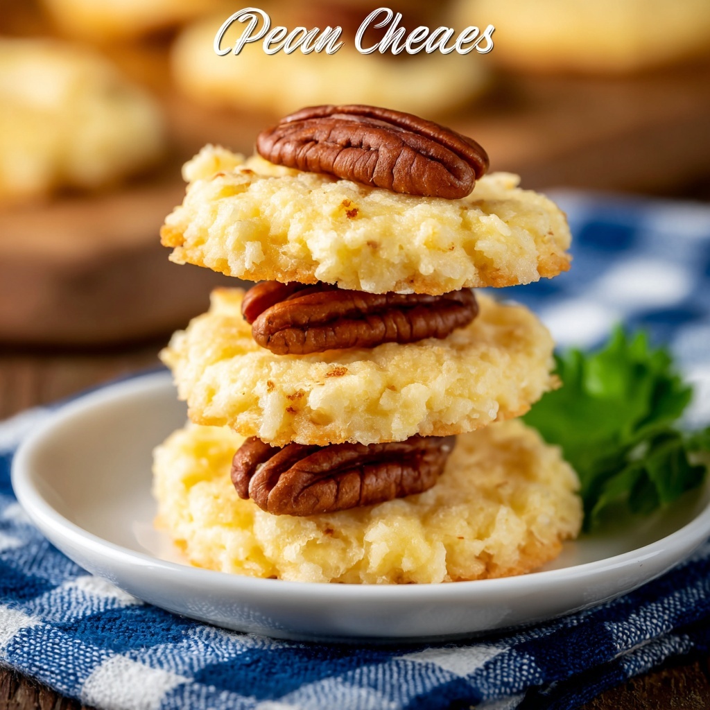Pecan Cheese Wafers Recipe - Recipe Image