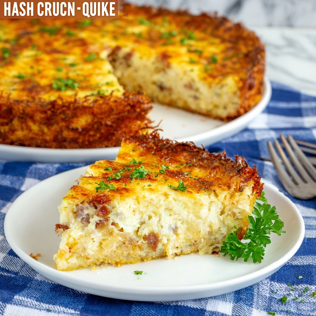 Hash Brown Crust Quiche Recipe - Recipe Image