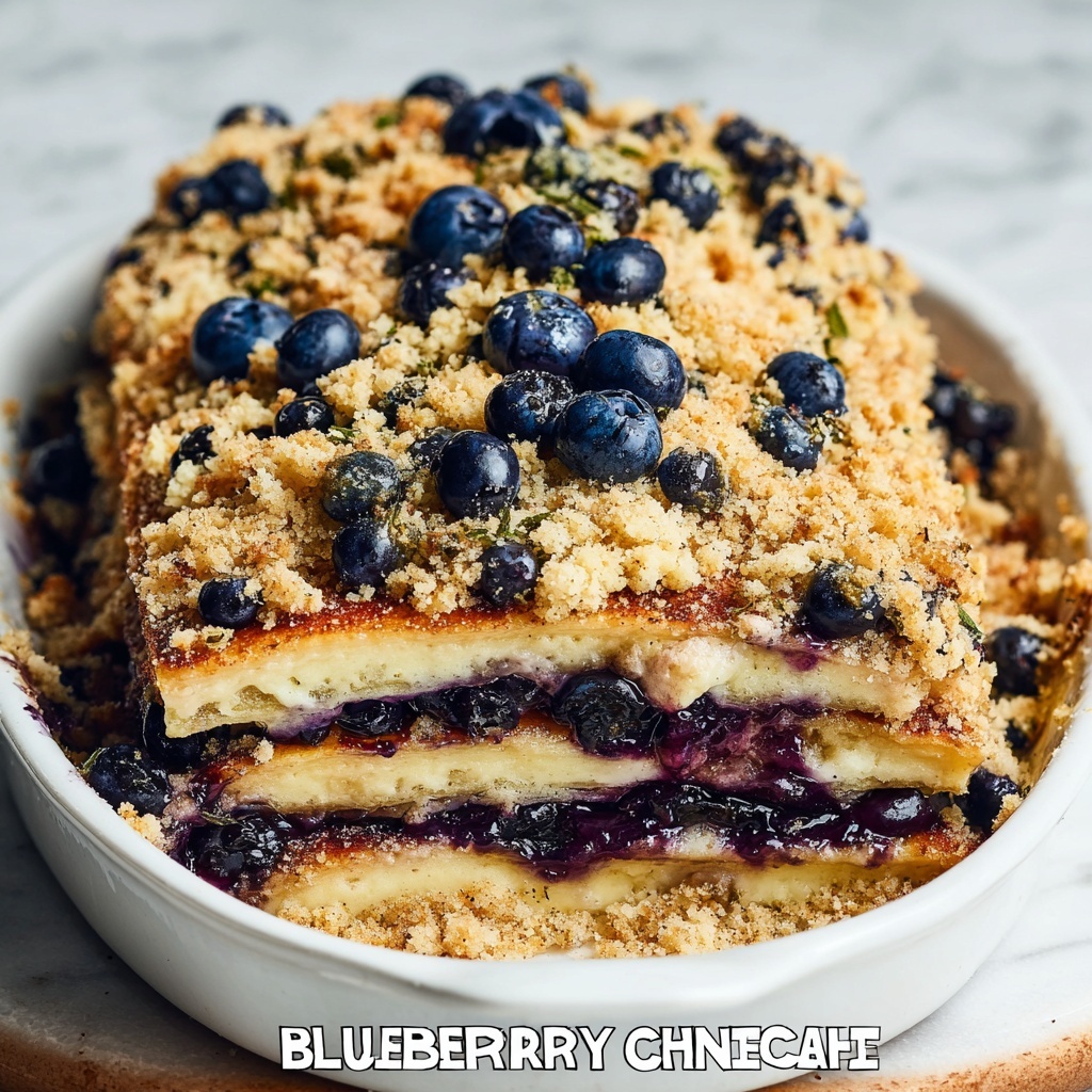 Blueberry Pancake Casserole Recipe - Recipe Image