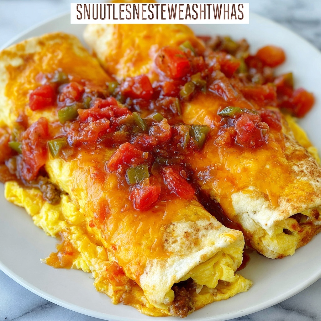 Southwestern Breakfast Enchiladas Recipe - Recipe Image