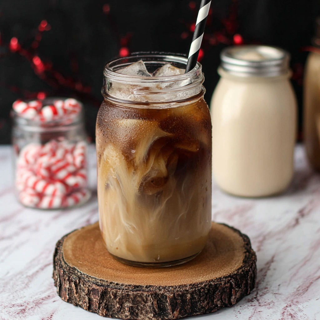Peppermint Mocha Coffee Creamer Recipe - Recipe Image