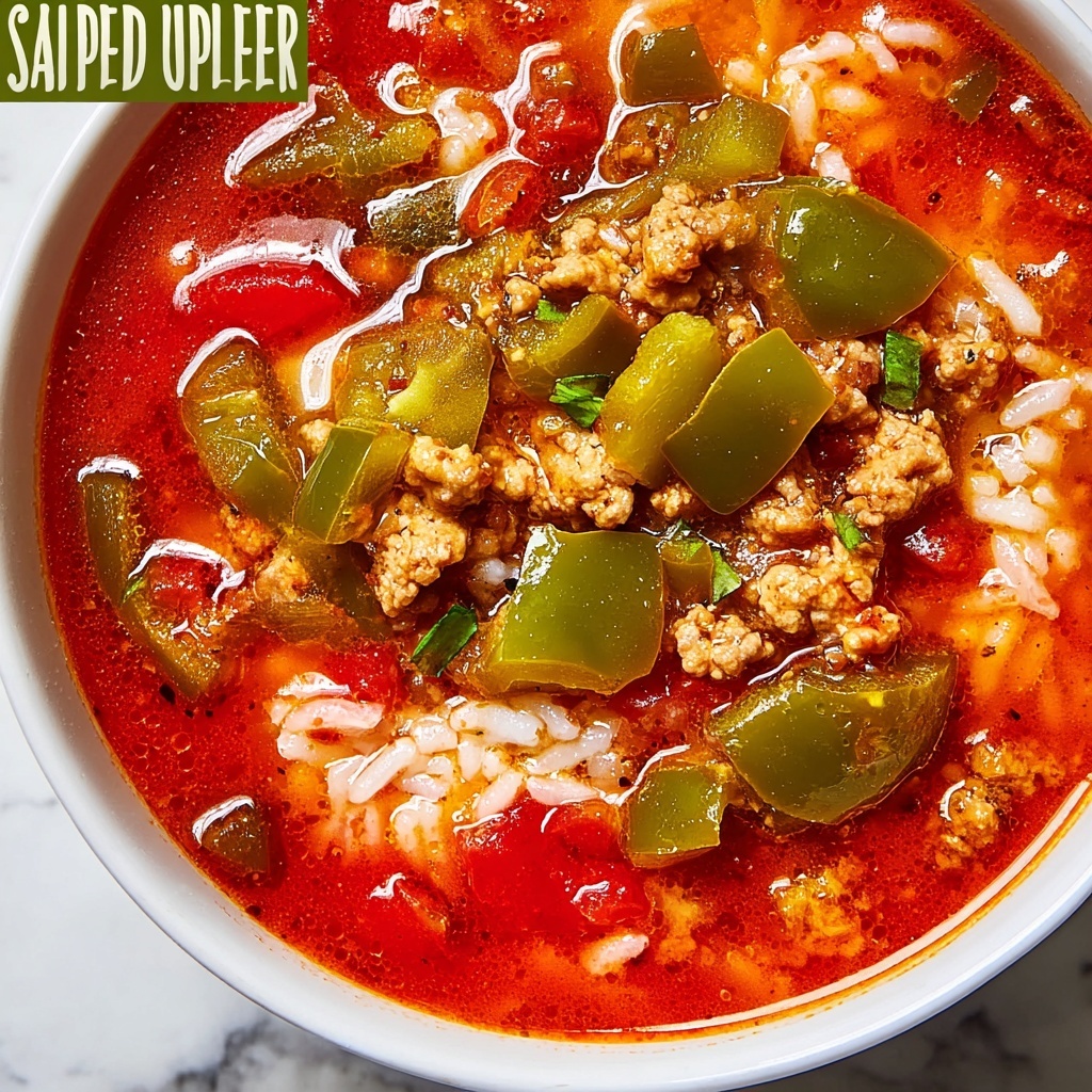 Stuffed Pepper Soup Recipe - Recipe Image