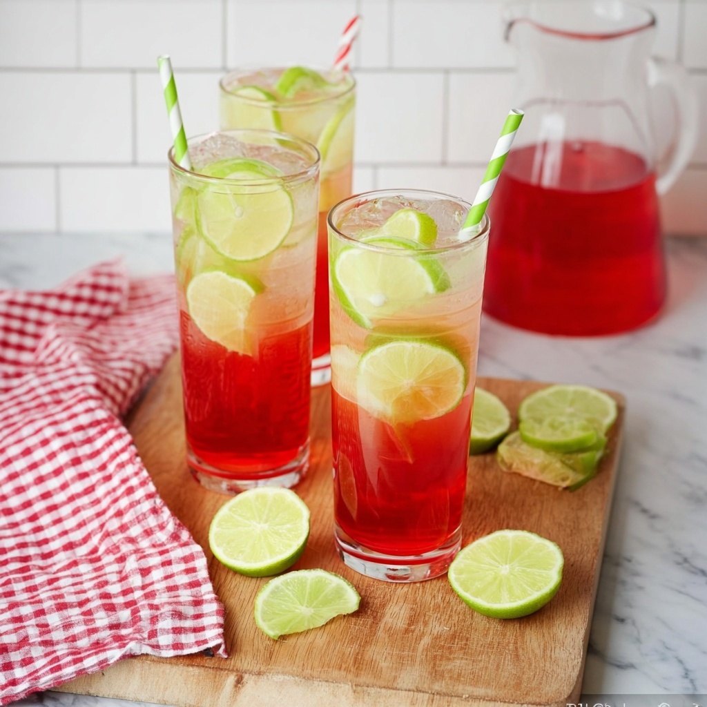 Vodka Cherry Limeade Recipe - Recipe Image
