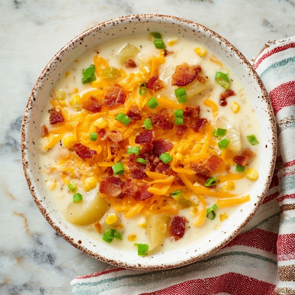 Slow Cooker Turkey Corn Chowder Recipe - Recipe Image