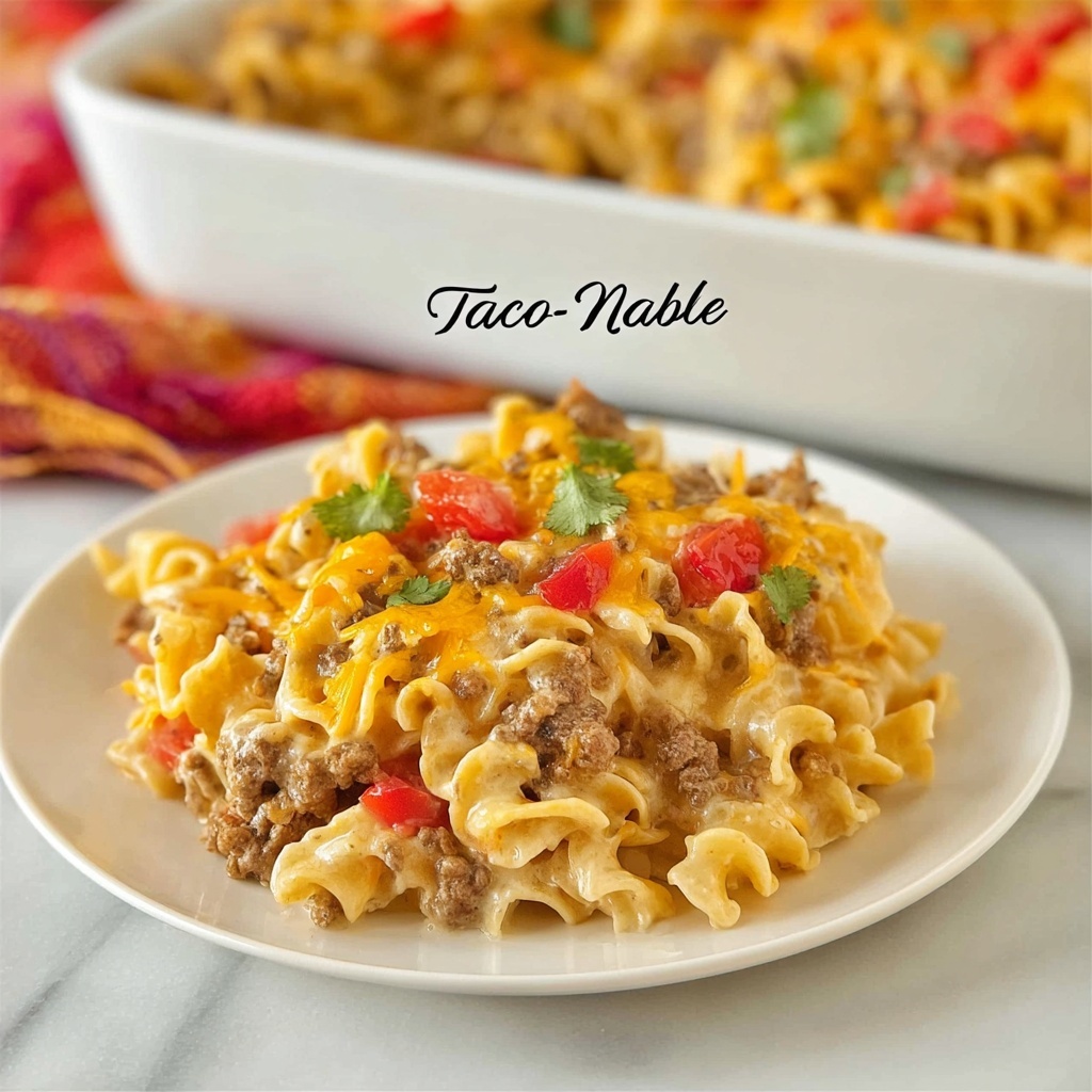 Taco Noodle Bake Recipe - Recipe Image