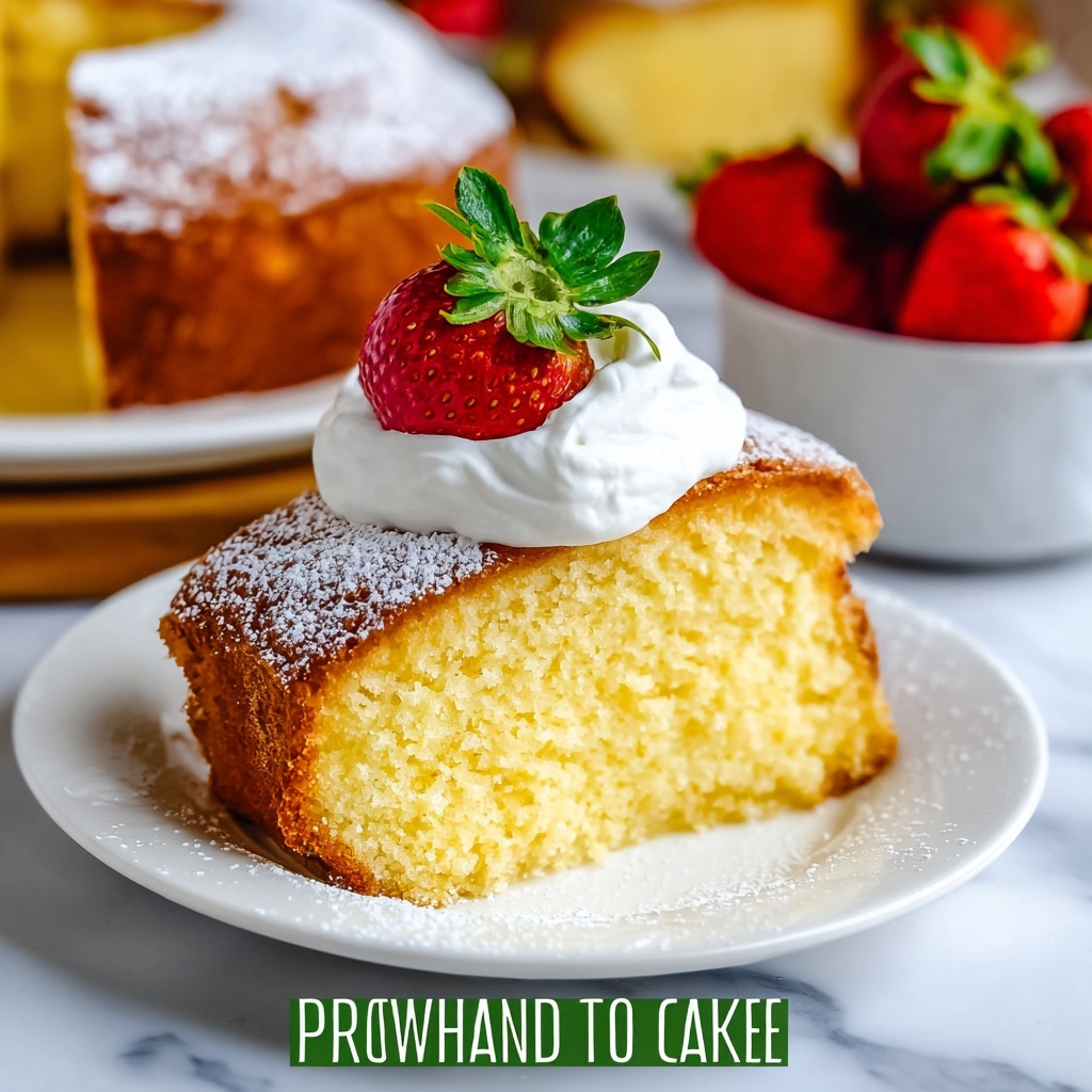 The BEST Homemade Pound Cake Recipe - Recipe Image