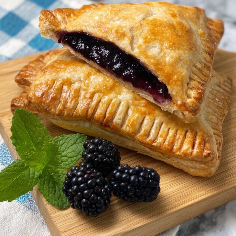 Air Fryer Blackberry Hand Pies Recipe