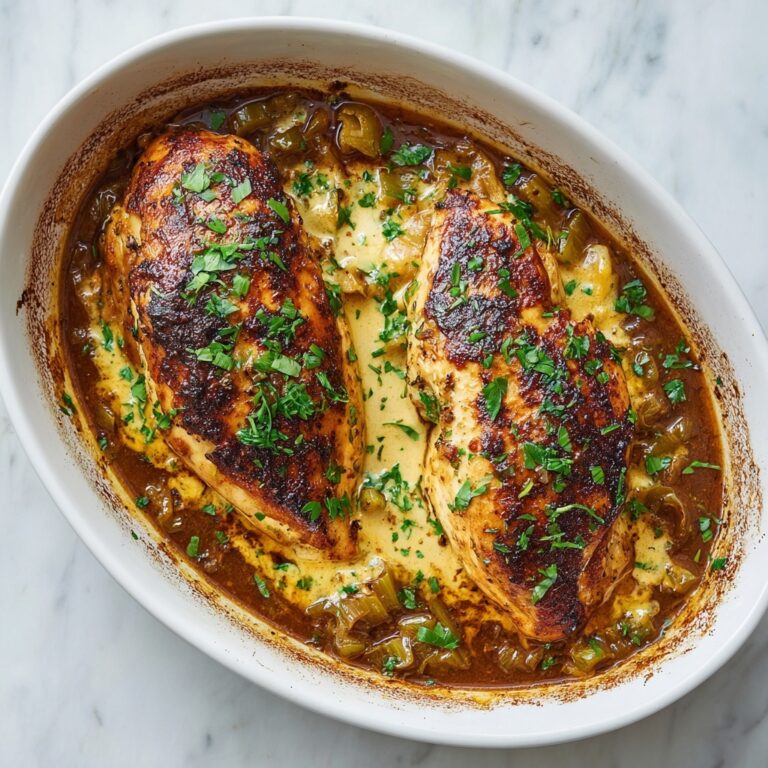 French Onion Stuffed Chicken Breast Recipe